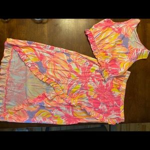 Lilly Pulitzer 2 piece dress set size large 8-10